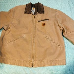 CARHARTT RN 14806 BROWN INSULATED WORK JACKET